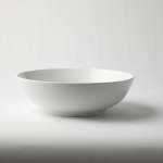 - Super White Rim Salad Bowl 24CM