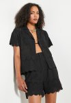 Superbalist Co-ord Short Sleeve Anglaise Shirt - Black