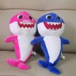 Plush Baby Shark Toy - Pink