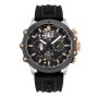 Luang Multi-colour Dial Leather Analogue Men's Watch PL16018JSTU13P