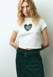 Printed T-Shirt - White