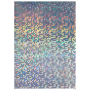 Pet Self-adhesive Waterproof Printable Vinyl A4 5 Sheets - Holo Bubble