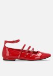 Sherry Wf Mary Jane - Red