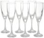 Champagne Glasses 6PC 150CC Twist Stem 44307