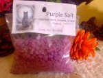 Purple Salt 100G Dreams Spiritual Work Meditation