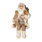 Goldair Gold Santa With Naughty And Nice List 60CM