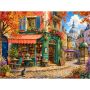 1000 Pieces Jigsaw Puzzle For Adults With Autumn Bookshop Cafe
