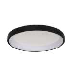 Venus Round Ceilling Light Fitting - Dimmable Metal & Acrylic - White Medium