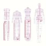 Transparent Mannequin Dress Design Template - Hand-drawn Fashion Model Pattern For Sewing & Knitting