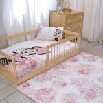 Themed Carpet Peoni White Background