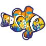 Multi Layered Paint Board Clown Fish 1 Nemo