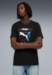 Puma Mens Graphic Execution Tee M Black - Black 2XL