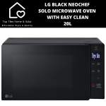 LG Black Neochef Solo Microwave Oven With Easy Clean - 20L