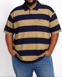 Mens Eagle Stripe Golfers Nvy khaki - 10XL Nvy kaki