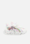 PoP Candy Lace & Velcro Strap Sneakers - White