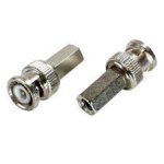 Screw Type Bnc Male Plug RG58 - Bnc Male Plug Screw Type