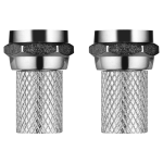 Volkano F Connectors 2 Pcs VK-4403-BK