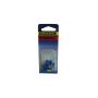 Dejuca - Terminal - Disconnect - Blue - Male - 6.4MM - 9/CARD - 2 Pack