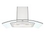 Defy Premium Curved Glass Island Cookerhood DCH323-CHI9427CGS