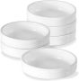 Set Of 6 MINI Ceramic Ramekin Dishes 4.5 X 1.4 In Round Individual Pie