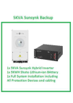 Sunsynk 5KVA Backup UPS System Complete With Installation