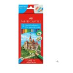 Faber Castell 12S Long Hexagonal Color Pencils AHT120112AF
