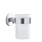 Toothbrush Glass Wall-mounted With Matt Stainless-steel Holder Areo