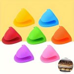 1PC Heat-resistant Silicone Oven Glove - Perfect For Baking & Grilling