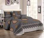 Smte 5 Pieces Quilt Set Grey Bedspread Set With Keychain