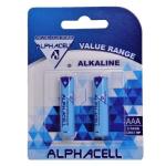 Alphacell Aaa 2PC Value Battery