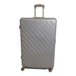 Smte 1 Piece Hard Outer Shell Luggage Premium Zt-grey 30 Cm With Keychain