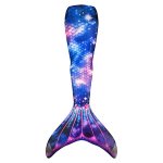 Mermaid Tail Swimwear Adult teen Size Galaxy - DH41 - L
