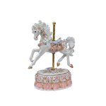Horse On Carousel 10X10X14CM