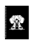 Dachshund Dogs Gift Idea Writing Book Notepad Notebook A4 503