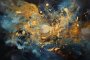 Canvas Wall Art - Celestial Dance Is Mesmerizing Abstract - A1174 - 120 X 80 Cm