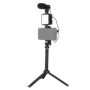 Stand Fill Light With Microphone Desktop Tripod Vlogging Kit