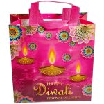 Happy Diwali Gift Bag Pink