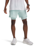 Under Armour Men Launch 5" 2-IN-1 Shorts Refresh Mint - Refresh Mint 3XL