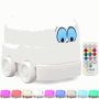 LED Kids Night Light Soft Silicone Baby Rgb - Truck