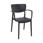 Lisa Outdoor Arm Chair - Taupe