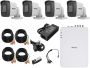 Hikvision 4-CH Kit: 20M Cables Included & Flash Drive