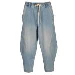 Barrel Denim Jogger - Light Blue L