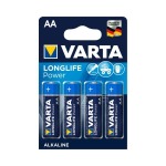 Varta Longlife Power Aa Blister 4 Pack