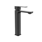 Sterlyn Black Basin Mixer Long Body Cast