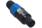 Speakon Male With Cable Sleeve - Speakon Male With Tale