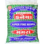 Puffed Rice Crispy Kurmura Mamra 500G - Light Crunchy Grains For Making Street-style Sukha Bhel Chaat Recipes & Healthy Low-ca