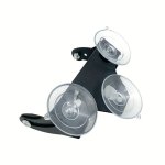Einercar Adjustable Windshield Suction Cup Mount - Strong & Non-destructive Grip 3 Large Transparent Cups For Cars Trucks & Vehi
