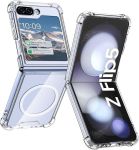 Transparent Magsafe Protective Case Compatible With Samsung Galaxy Z Flip