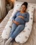 Pregnancy Pillow – Sheep Neutral