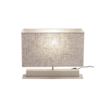 Imogen Table Lamp - Lamp Base With Shade Saddlewood Ferro
